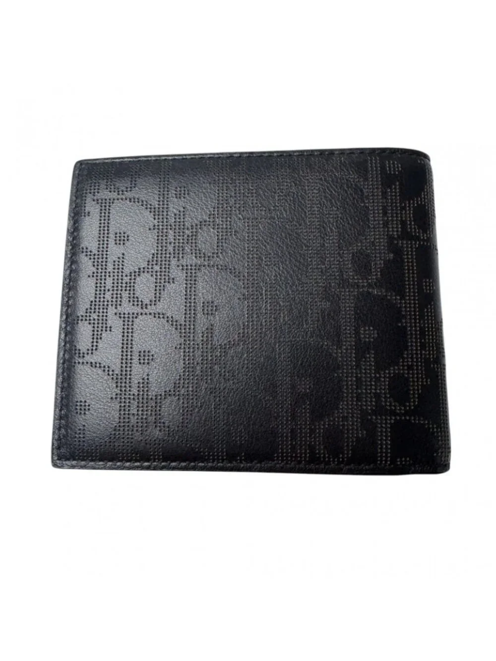 Dior Oblique Galaxy Bifold Wallet Without Coin Purse